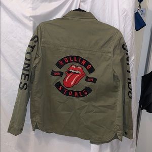 Rolling Stones Patched Jacket